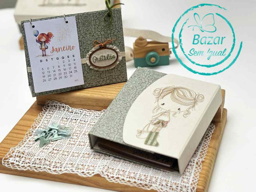 Conjunto Planner e Calendário Organize - Peça Pronta