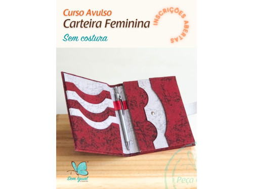 Curso Online Carteira Feminina Pequena