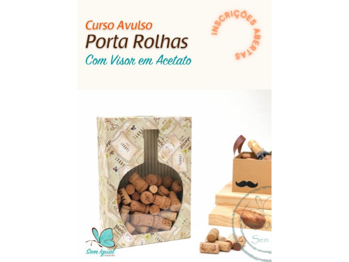 Curso Online Porta Rolhas