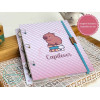 Caderno Argolado Colegial + Ferragens - KIT