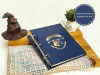 Caderno Argolado Colegial + Ferragens - KIT